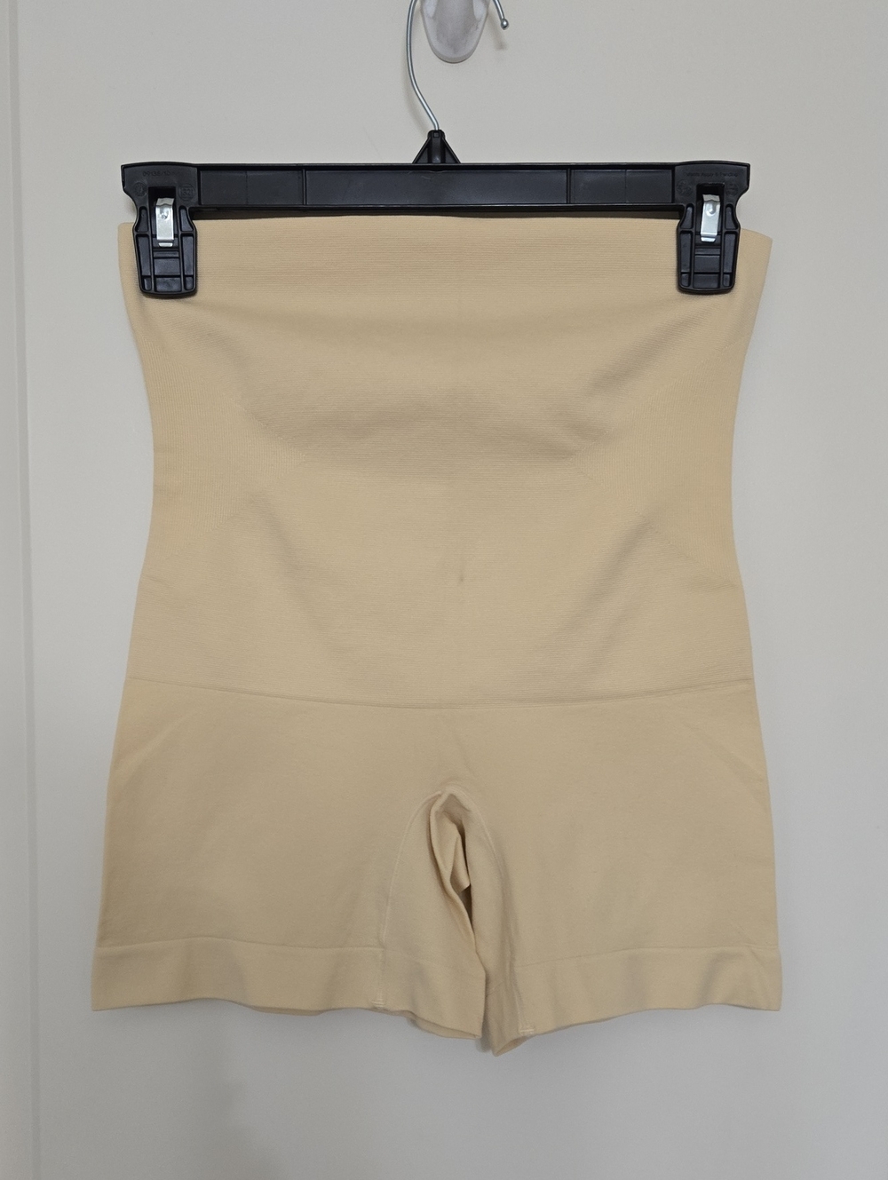 SlimFit High-Waist Shaping Shorts — Nude